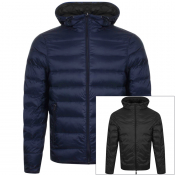 Emporio Armani Reversible Down Jacket Navy